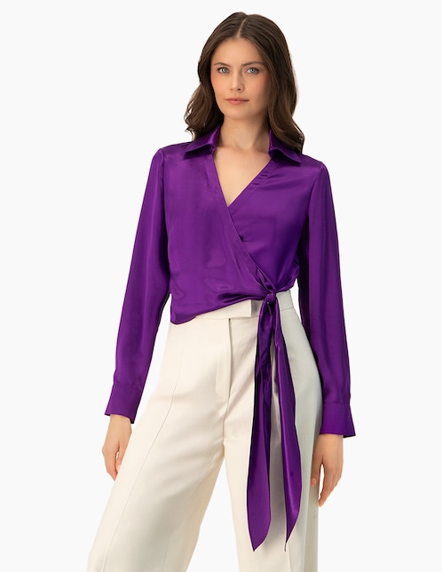 Blusa manga larga para mujer 1