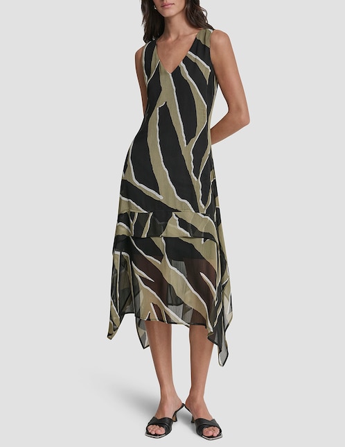 Vestido midi casual para mujer 1