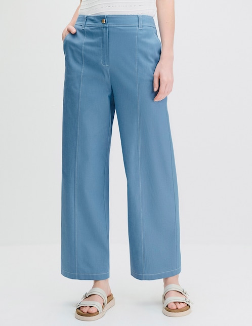 Pantalón relaxed wide leg para mujer 1