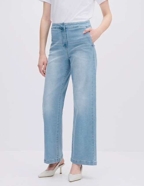Jeans wide leg para mujer 1