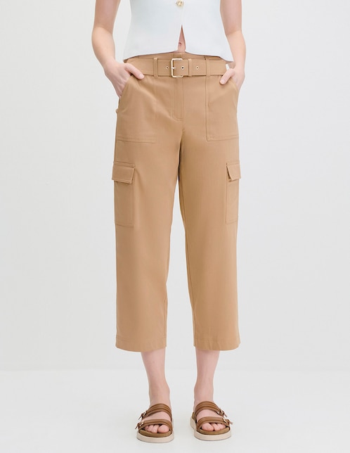 Pantalón cargo amplio para mujer 1