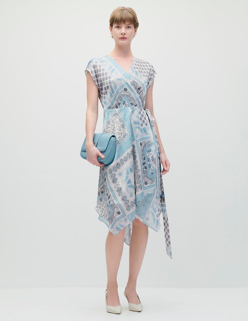 Vestido a la rodilla casual Napoli para mujer 1