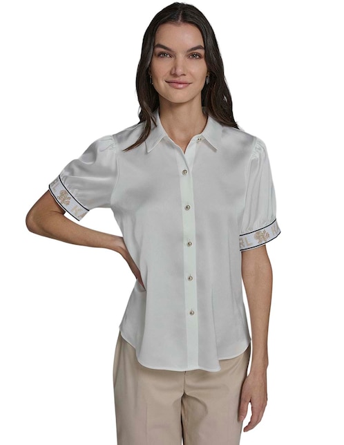 Blusa manga corta para mujer 1