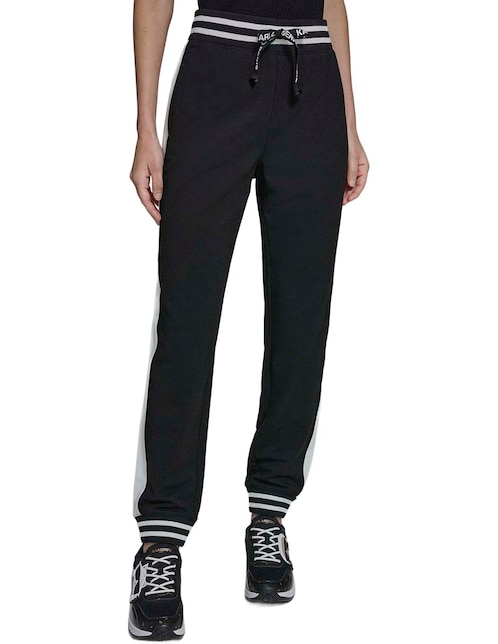 Pants slim con jareta para mujer 1
