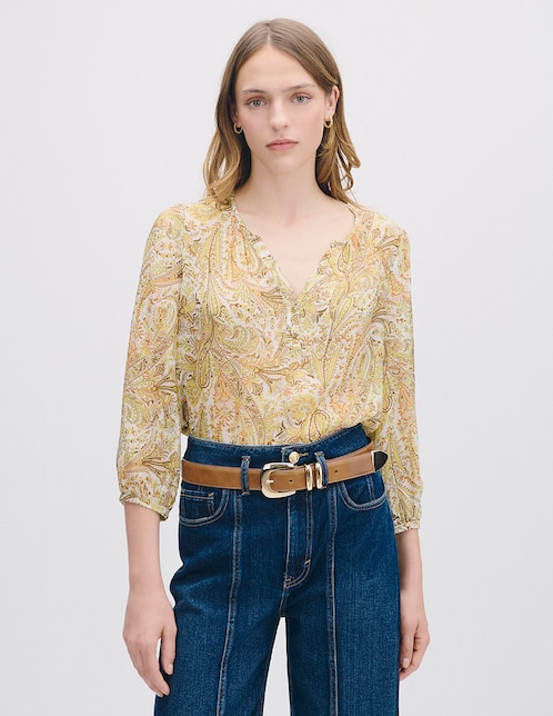 Blusa Isola manga 3/4 para mujer 1