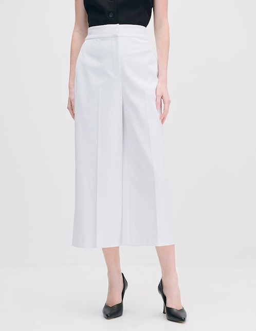 Pantalón coulotte amplio para mujer 1