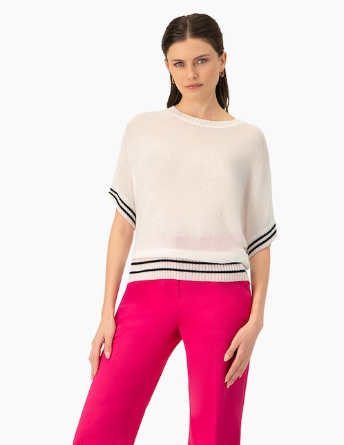 Blusa manga al codo para mujer 1