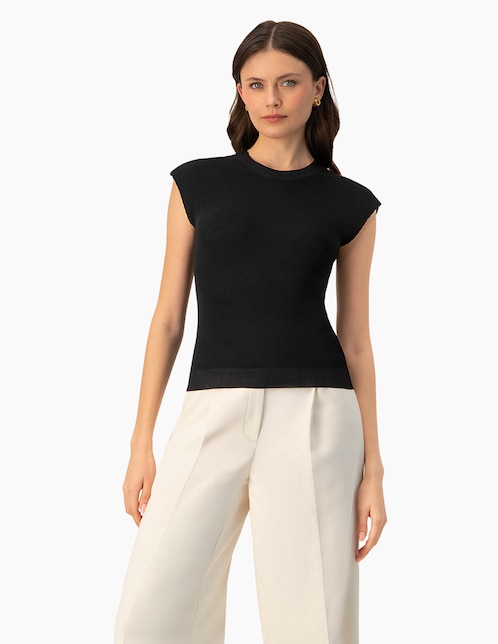 Blusa sin manga para mujer 1