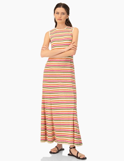 Vestido largo casual para mujer 1