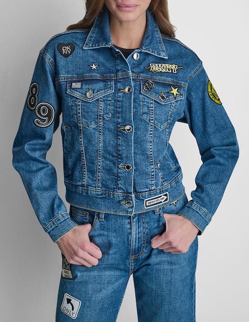 Chamarra casual de algodón para mujer 1