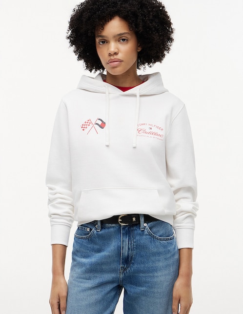 Sudadera con capucha Tommy Hilfiger Cadillac F1 para mujer
