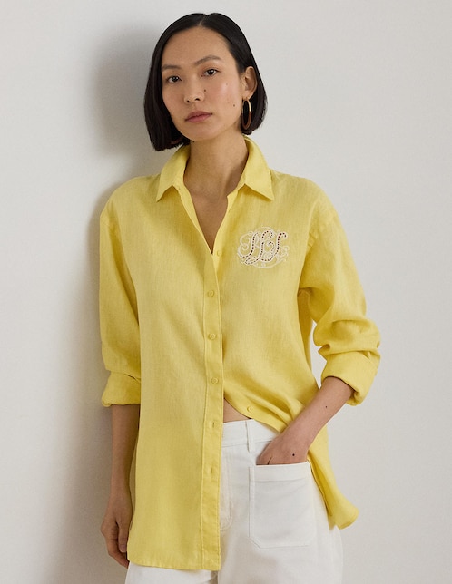 BLUSA LAUREN RALPH LAUREN, M, AMARILLO