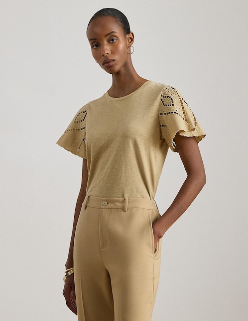 Blusa manga corta para mujer 1