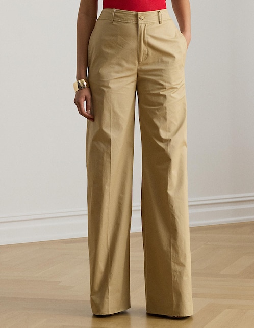 Pantalón relaxed wide leg para mujer 1