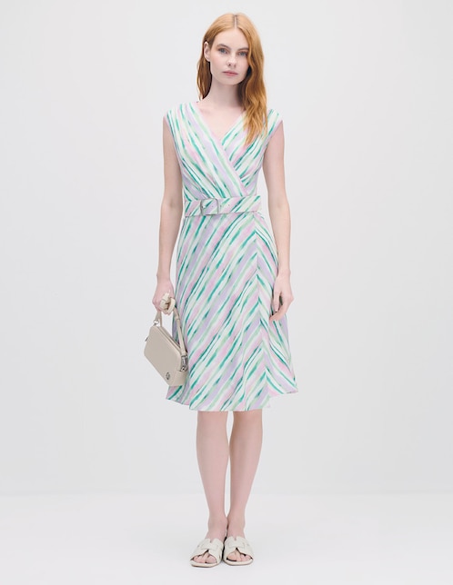 Vestido midi casual Myst para mujer 1