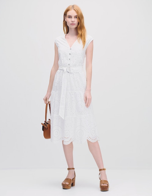 Vestido midi casual Myst para mujer 1