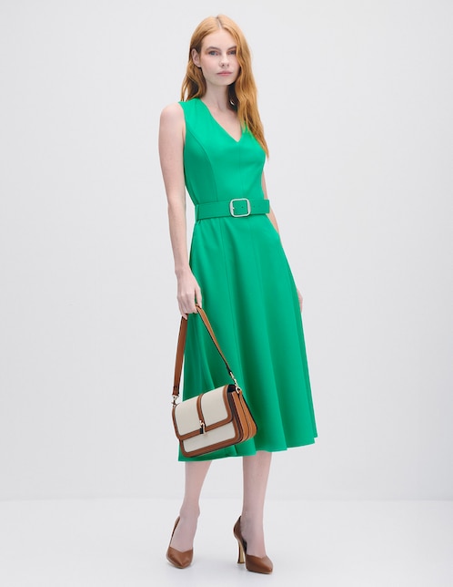 Vestido midi casual para mujer 1
