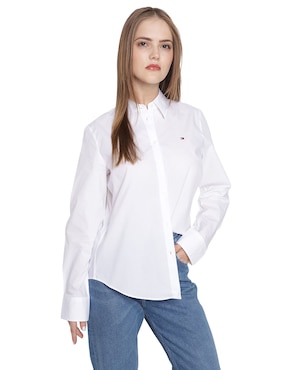 Blusa Tommy Hilfiger manga larga para mujer