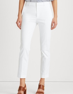 Pantalón Lauren Ralph Lauren Slim Para Mujer