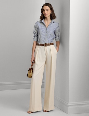 Blusa Lauren Ralph Lauren manga larga para mujer