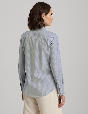 Blusa Lauren Ralph Lauren manga larga para mujer