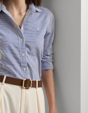 Blusa Lauren Ralph Lauren manga larga para mujer