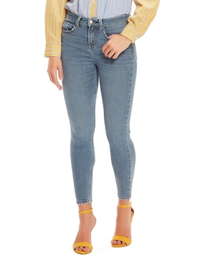 Jeans ultra skinny Hollister corte cintura para mujer