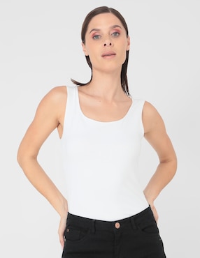 Blusa Sin Manga Julio Para Mujer