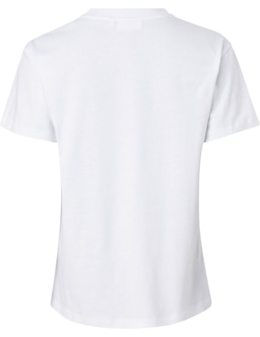 Playera manga corta Calvin Klein cuello redondo para mujer