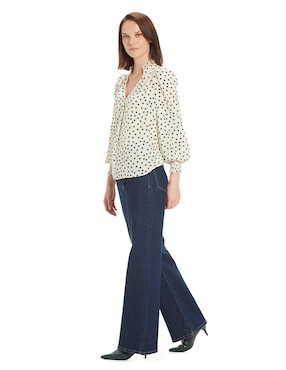 Blusa manga larga Julio para mujer