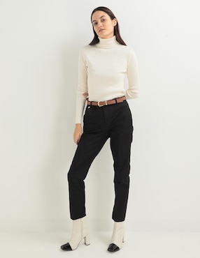 Pantalón capri Lauren Ralph Lauren slim para mujer