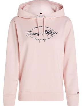 SWEATER O HOODIE CON CAPUCHA TOMMY HILFIGER PARA MUJER - BLANCO