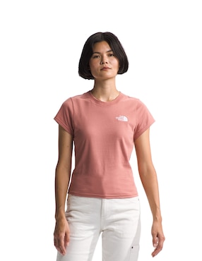 Playera Manga Corta The North Face Cuello Redondo Para Mujer