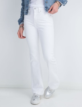 Jeans Straight DKNY Jeans Corte Cintura Para Mujer