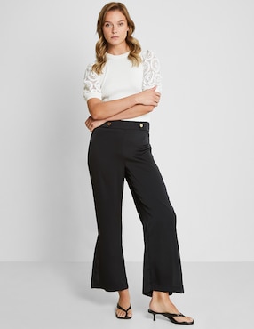 Pantalón Trucco Amplio Para Mujer