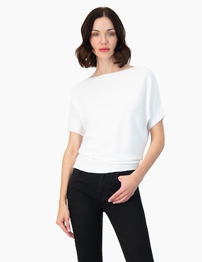 Blusa Ivonne Manga Corta Para Mujer