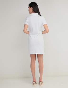 Vestido mini casual Lacoste para mujer