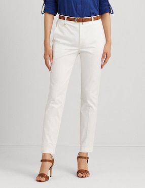 Pantalón Lauren Petite Slim Para Mujer