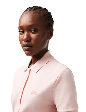 Vestido arriba de la rodilla casual Lacoste para mujer