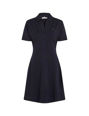 Vestido Midi Casual Tommy Hilfiger Th Im Af Open P Para Mujer