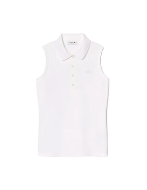 Playera tipo polo Lacoste para mujer