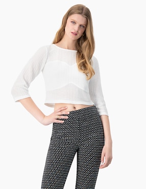 Blusa Ivonne manga larga para mujer