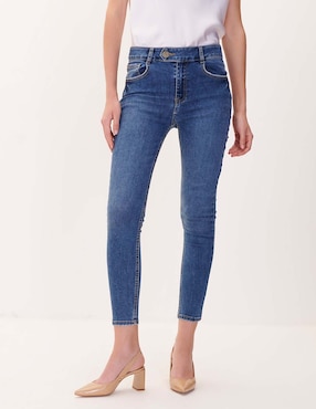 Jeans Skinny Julio Skinny Corte Cintura Para Mujer