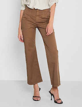 Pantalón Trucco Straight Para Mujer