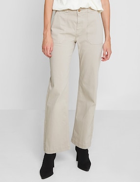 Pantalón Trucco Straight Para Mujer