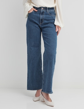 Jeans Wide Leg Julio Corte Cintura Para Mujer