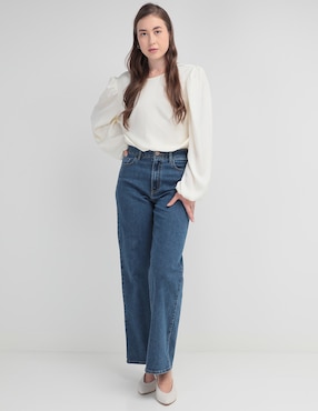 Jeans wide leg Julio para mujer