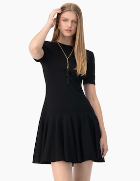 Vestido Corto Casual Ivonne Para Mujer