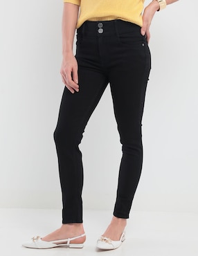 Jeans Skinny Julio Corte Cintura Para Mujer