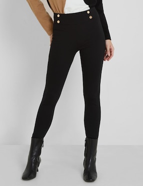 Pantalon Trucco Skinny Para Mujer